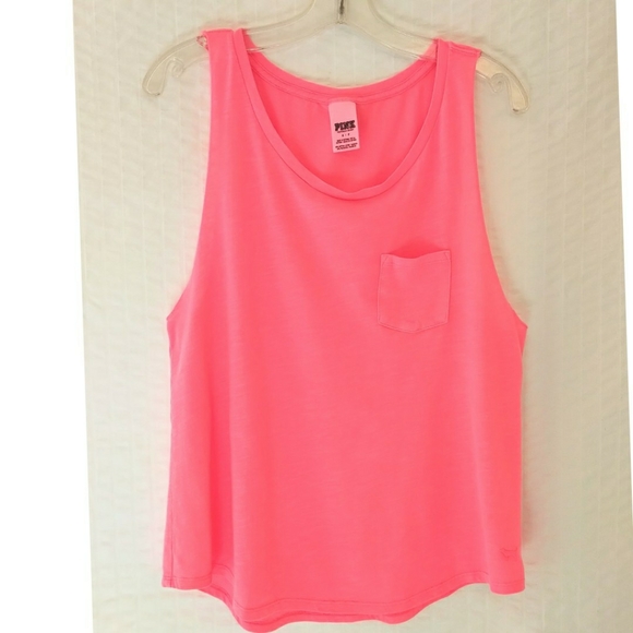 3/$20 PINK Victoria's Secret Pocket Tank